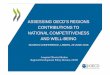 ASSESSING OECD’S REGIONS CONTRIBUTIONS TO NATIONAL … · 2016-07-05 · ASSESSING OECD’S REGIONS CONTRIBUTIONS TO NATIONAL COMPETITIVENESS AND WELL-BEING SCORUS CONFERENCE, LISBON,
