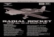 144-Radial Rocket A4 27RADIAL ROCKET GP/EP size .46-.55 SCALE 1:6 ARF GP version EP version Instruction Manual MXS size .46-.55 Radial Rocket 1 Thank you for purchasing Phoenix Model
