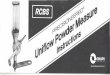 Write forourCatalog...Please enclose $1.00 for postage and handling. RCBS, PO. BOX 1919, OROVILLE, CALIFORNIA 95965 The RCBS Uniflow Powder Measure Throws consistently accurate volume
