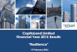 CapitaLand Limited Financial Year 2015 Resultsinvestor.capitaland.com/newsroom/Attachment_4.pdf · Review Of 2015 • Set up in July 2015, the US$600 million serviced residence global
