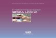 Investment Policy Review of Sierra Leone - UNCTAD | Home · GATS General Agreement on Trade in Services GDP Gross domestic product GFCF Gross fixed capital formation ICSID International