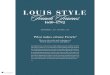 LOUIS STYLE French Frames · 2017-10-05 · SEPTEMBER 15, 2015–JANUARY 3, 2016 French Frames LOUIS STYLE 1610–1792 This magnificent frame, a work of art in its own right, weighing
