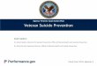 Veteran Suicide Prevention - Performance.gov · 9/30/2019  · • Veteran suicide is an important public health issue impacting Veterans and communities nationally. Of Veterans who