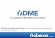 A Cleaner Alternative to Diesel...developed as a new clean fuel. Internationally-recognized expert in gas conversion to liquid fuels. •André Boehman, Ph.D. –DME Engine Expert