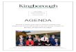 AGENDA - Kingborough Council · 4/24/2017  · Public Agenda Agenda No. 8 Page 1 24 April 2017 AGENDA of an Ordinary Meeting of Council to be held at the Kingborough Civic Centre,