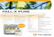 PALL-X PURE...Coverage Rate: Approx. 500-550 sq ft per gallon Pot Life: Approx. 1 hours after Comp B is added** Drying Time: Approx. 5 hours** Foot Traffic: After approx. 6 hours**