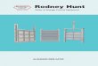 SINCE 1B40 - Rodney Hunt · 2017-12-14 · Rodney Hunt SINCE 1B40 Water & Sewage Control Equipment r I, " I I " .. .,. l - - . I --! .,_ f -r J - ALUMINUM WEIR GATES