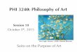 PHI 3240: Philosophy of Art - WordPress.comlaurenralpert.files.wordpress.com/2015/04/3240-session-10.pdftraditional Japanese arts but also its landscape, • including the beauty of