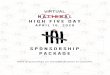 NH5D Sponsorship Package - coachart.org · HIGH FIVE SPONSORSHIP - $5,000 Logo recognition on the o˚cial National High Five Day “Virtual High Five” graphic Text recognition on