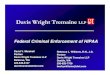 Davis Wright Tremaine LLP · Davis Wright Tremaine LLP 6 Similar Crimes: Identity Theft (18 U.S.C. §1028) (a)(7) “Whoever . . . knowingly transfers, possesses, or uses, without