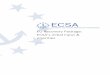 EU Recovery Package: ECSA's initial input & priorities€¦ · Additionally, instruments should focus on a market driven economic recovery, i.e. instruments to be limited to those