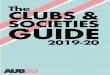 The CLUBS & SOCIETIES GUIDE€¦ · Committee Roles The Benefits: Level Up Running your Club/Soc Organising Activities Promotion Advice Health, Safety & Data Sustainability Finances