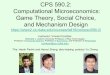 CPS 590.2: Computational Microeconomics: Game Theory, Social Choice, and Mechanism Design · 2018-08-28 · linear programming (duality) Computer Science & Engineering Economic Theory