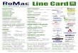 Line CardGARAGE DOORS & OPERATORS • Clopay • C.H.I. • Haas Doors • Linear • Liftmaster • All Star GARAGE DOOR REPAIR Service parts by: • Service Spring Corporation •