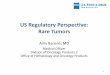 US Regulatory Perspective: Rare Tumors · 2018-12-13 · Regulatory endpoints • Measures of direct clinical benefit – Feels/Functions/Survives – Overall survival • Other/Surrogate