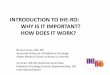 INTRODUCTION TO IHE-RO: WHY IS IT IMPORTANT ...amos3.aapm.org/abstracts/pdf/77-22584-312436-93526.pdfplanning use case (NTPL-S / ARTI) •Basic Radiation Therapy Objects Integration