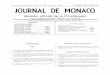 Bulletin oiiel de l Priniputé€¦ · tarifs toutes taxes comprises : Monaco, France métropolitaine ... Circulaire n° 2016-11 du 28 novembre 2016 relative aux lundis 26 décembre