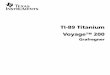 TI-89 Titanium Voyage™ 200 - Polyteknisk€¦ · Kom godt i gang 6 Apps-skrivebord Apps-skrivebordet er udgangspunktet i betjeningen af TI-89 Titanium eller Voyage™ 200. De installerede