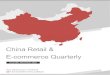 China Retail & E-commerce QuarterlyChina Retail & E-commerce Quarterly Issue 08 | November 2018 3 I. Market overview 1. Retail sales up by 9.3% yoy in 1-3Q18 Total retail sales of