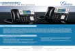 GXP2130 datasheet English - VoIPtalk · Innovative IP Voice & Video GXP2130 Enterprise IP Telephone Corporate Headquarters: 126 Brookline Avenue, 3rd Floor Boston, MA 02215, USA Regional