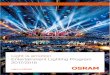 01499 OSR Entertainment Katalog 2017 Innen en · 2019-02-12 · 4 Entertainment Lighting Program 2017/2018 OSRAM Entertainment Transforming performance In all areas of entertainment