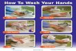 How To Wash Your Hands · 2015-09-25 · How To Wash Your Hands 1 Wet Hands 3 Rub Together 5 Dry 2 Apply Soap 4sec Rinse 6 Turn Off Tap 20 reprinted with the permission of. BC Centre