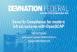 infrastructures with OpenSCAP Security Compliance for modern · June 8th, 2017 | Washington D.C. Security Compliance for modern infrastructures with OpenSCAP Martin Preisler Software
