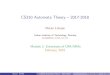 CS310 Automata Theory 2017-2018nutan/courses/cs310/notes/m2.pdf · grammar(CFG), closure properties of CFLs. Any textbook among the three reference books. Nutan (IITB) CS310 Automata