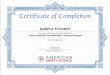 Certificate of Completion€¦ · Certificate of Completion Date of Completion 6$03/(678'(17 4/4/2018 has successfully completed the following: Texas Certified Food Manager Training