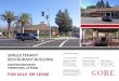 SINGLE TENANT Listed Exclusively by: RESTAURANT BUILDING Sale_6400 FairOaks.pdf · For Sale information: For Leasing information: or SINGLE TENANT RESTAURANT BUILDING 6400 FIROA AkS