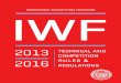 INTERNATIONAL WEIGHTLIFTING FEDERATION · 2/11/2015  · INTERNATIONAL WEIGHTLIFTING FEDERATION IWF 2013 2016 TECHNICAL AND COMPETITION RULES & REGULATIONS. Approved by the IWF Congress