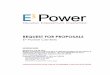 REQUEST FOR PROPOSALS · 2016-07-27 · E3 Power Centers – 2017 Request For Proposals Page 3 of 49 I. Overview and Background With the support of Philadelphia Works, Inc. (PWI)