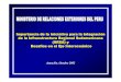Presentación de PowerPointiirsa.org/admin_iirsa_web/Uploads/Documents...INSERCION DEL PERU EN LA REGION SUDAMERICANA LA INTEGRACION COMO OPCION ESTRATEGICA DE LA POLITICA EXTERIOR