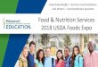 Food & Nutrition Services 2017 USDA Foods Expo 2018 Presentation.pdfFood & Nutrition Services 2018 USDA Foods Expo Andy Dudenhoeffer – Director, Food Distribution Josh Winters –
