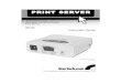 PRINT SERVER - StarTech.comsgcdn.startech.com/005329/media/sets/PM1110U_Manual/PM1110U… · Print Server Setup Wizardto configure the print server settings and add the printer to
