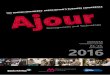 CONGRESS CENTER NOVEMBER€¦ · 83 percent of participants at Ajour 2015 found ... In addition to the magazine ‘Maskinmes-teren’, Ajour 2016 is marketed in the aca-demic magazine
