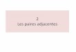2 Les paires adjacentes - oscar-romeo.com Fondations de l... · ‘Places-for-greetings’ as ‘appearances’ (1/2) • Occasions in which greetings are relevant may share some
