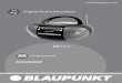 Digital Radio Boombox - Blaupunkt · bathtub, washbowl, kitchen sink, laundry tub, swimming pool or in web basement. 6. VENTILATION – The appliance should be situated so that its