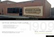 OFFICE SPACE FOR LEASE - LoopNet · ryan@rbmurray.com MO #2007030465 Vice President RYAN MURRAY, SIOR, CCIM, LEED AP, CPM Professional Background Ryan Murray joined R.B. Murray Company