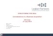 STRUCTURING THE DEAL Considerations in a …...STRUCTURING THE DEAL Considerations in a Business Acquisition WA Club 27 July 2016 Mark Leaker Director Leaker Partners E: markl@leakerpartners.com.au