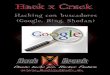 Cuaderno creado porthe-eye.eu/public/Site-Dumps/index-of/index-of.co.uk/Hack_X_Crack/… · 4 - Hacking con Google 4.1 - ¿Qué es Google? Google es un buscador muy usado. XD 4.2