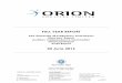 FULL YEAR REPORT - Orion Equities · 30 JUNE 2016 ORION EQUITIES LIMITED A.B.N. 77 000 742 843 DIRECTORS’ REPORT FULL YEAR REPORT | 4 The Directors present their report on Orion