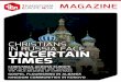 November – December 2016  · 2016-11-01 · that this Christmas, Christ will come to many hearts. Christmas iN eropeu Christmas traditions across European nations are as varied