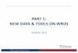 Lecture 3 New data & Tools - WRDS · Wharton Research Data Services 3/3 Sensors –Academic Application Weather and Sentiment: o“The Impact of Weather on German Retail Investors”