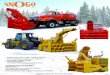SNOGO LOADER MOUNTED SNOW BLOWERS SNOGO TU-3 … · Wausau-Everest L.P. reserves the right to change products and specifications without notice. FRINK AMERICA is a registered trading