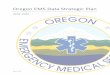 Oregon EMS Data Strategic Plan, 2018-2020 · Oregons EMS data program has made significant achievements in the past five years: The adoption of Senate Bill 52 (2017), which mandates