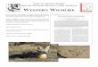 Now Accepting Papers for the Western Section’s New Journal ... · Now Accepting Papers for the Western Section’s New Journal Western Wildlife Please consider submitting your manuscripts