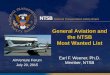 General Aviation and the NTSB Most Wanted List · 11 Why GA on the Most Wanted List? •NTSB investigates approximately 1500 GA accidents per year over the last decade •Overall