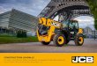 CONSTRUCTION LOADALLS · unrivalled safety and security. on-site safety is of paramount importance, so jcb construction loadalls have a wealth of features designed to protect themselves,
