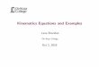 Kinematics Equations and Examples - De Anza Collegenebula2.deanza.edu/~lanasheridan/2A/Phys2A-Lecture6.pdf · 2018-10-02 · Kinematics Equations and Examples Lana Sheridan De Anza